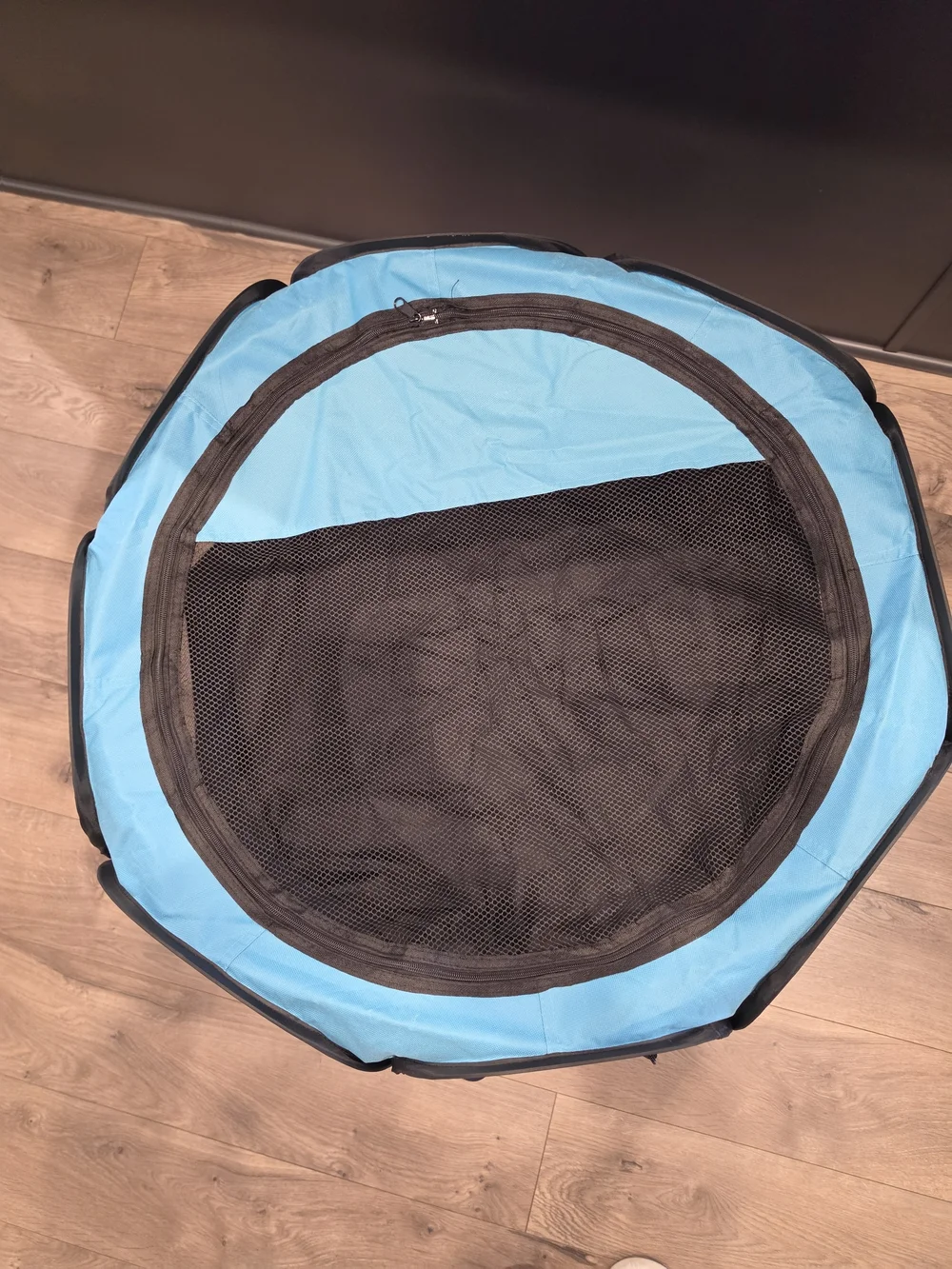 Goozii Blue & Black Portable Pet Playpen